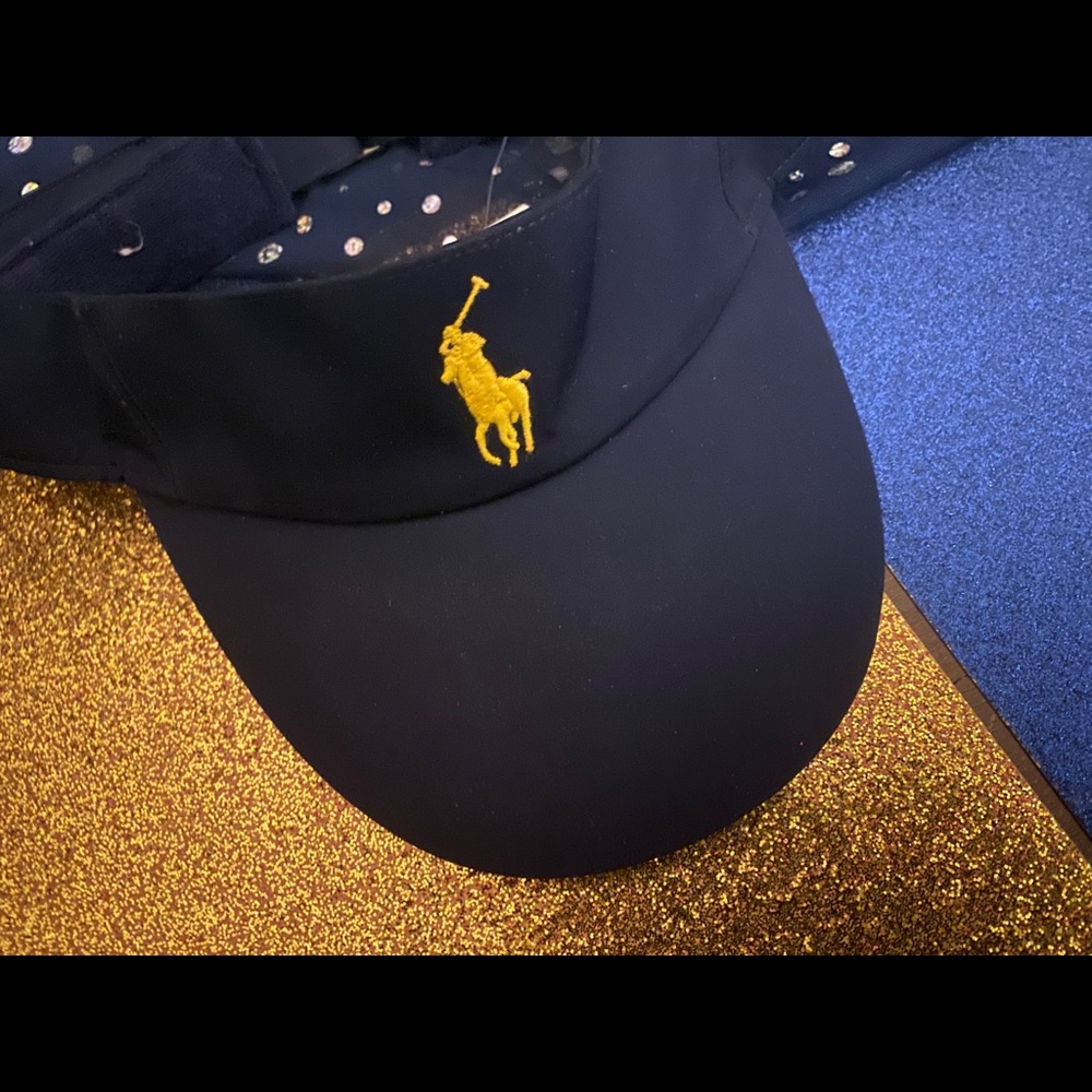 POLO RALPH LAUREN 2010 US OPEN DEEP NAVY BLUE Hat RARE LUX
